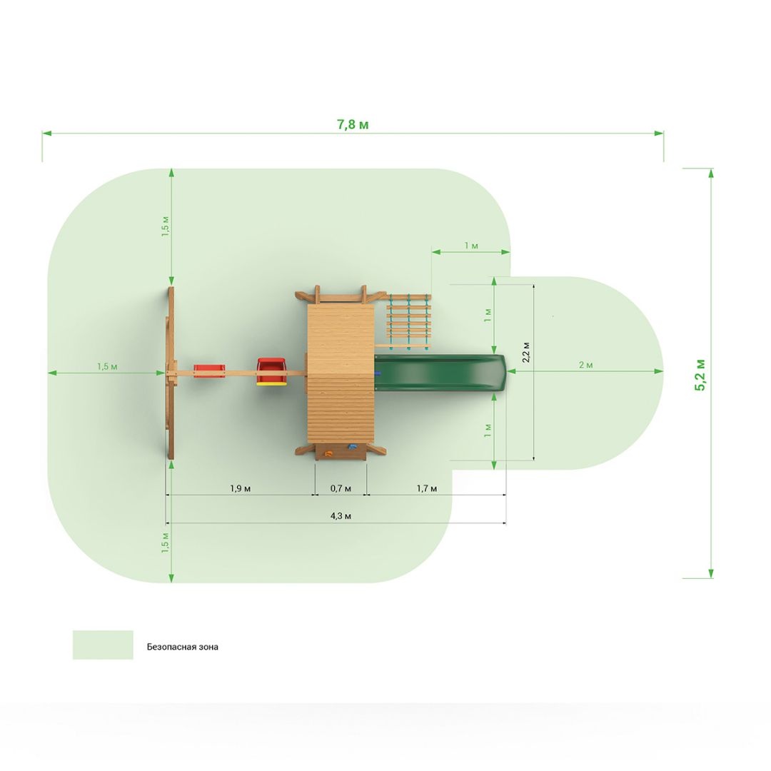 Детская площадка Выше Всех Звезда